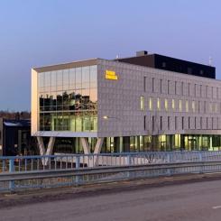 Åbo Energis huvudkontor. Turku Energia (Åbo Energi) tillhör en av Finlands större energikoncerner, med en omsättning på 358,6 miljoner euro under 2025 och cirka 330 anställda. Bolaget är en ledande aktör inom el- och värmeleveranser i Egentliga Finland.