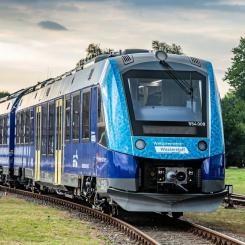 Alstoms vätgaståg  Coradia iLint i svårigheter. Foto: Alstom