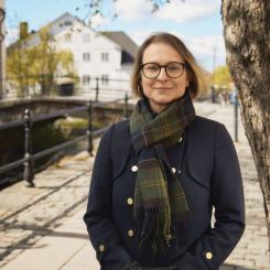 Anna Isenberg, programledare på Svenska kraftnät. Foto: Johan Alp