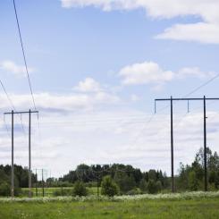 Elnät, Skellefteå Kraft. Foto: Patrick Degerman