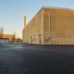 Mellanlagret för radioaktivt avfall i Studsvik i drift Foto: SvafoFredrik Ekenborg