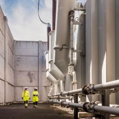 422 miljoner till en total förnyelse av transformatorstationen i Barsebäck – en av södra Sveriges viktigaste noder för elförsörjningen. Investeringen stärker kapaciteten för framtidens industri och elektrifiering i västra Skåne. Foto: Christian Andersson, Apelöga