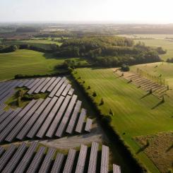 Better Energys vindpark i närheten av danska staden Svendborg. Foto: Better Energy