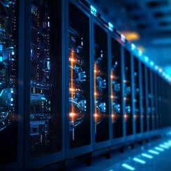 Fram till 2030 väntas datacenters elförbrukning ha mer än fördubblats, vilket ökar behovet för lösningar som kan säkerställa en effektiv drift. (Foto: Grundfos)