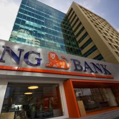 ING:s huvudkontor. Banken varnar för att vätgasindustrin fastnar i pilotfasen. Foto: ING