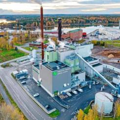 Borgå Energias huvudkontor och huvudproduktionsanläggning ligger i Tolkis. Bioenergianläggningarna har producerat el och värme. Foto: Borgå Energia, kredit: ANSSI VUOHELAINEN
