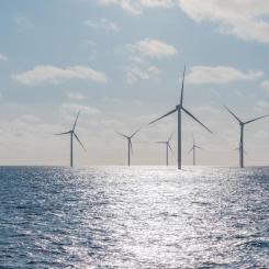 Borkum Riffgrund 3 är Ørsteds största havsbaserade vindkraftpark i Tyskland – Foto: Ørsted