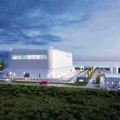 Kokarreaktorn BWRX-300 från Hitatchi kommer att ge 300 megawatt. Bild: Hitatchi.