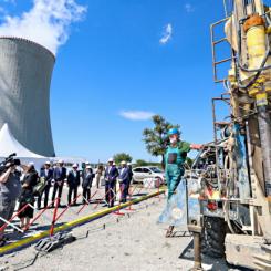 En ceremoni ägde nyligen rum vid kärnkraftverket i Dukovany i Tjeckien för att markera starten på en detaljerad platsundersökning inför byggandet av två koreanskt levererade APR1000-reaktorer där. Foto: KHNP
