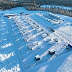 Delta Capacity och WOOD & Company har tagit batterilagerprojektet Ånge Storage Solutions i kommersiell drift. Pressbild: WOOD & Company