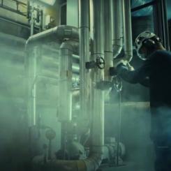 Karlskogas kraftvärmeverk producerar fjärrvärme, el och ånga. Pressbild: Karlskoga Energi & Miljö