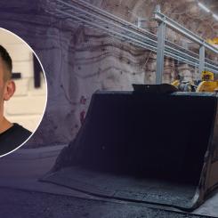 Techlösningen som just nu utvecklas är en mobil laddstation i form av laddcontainer som är anpassade för underjordsmiljön i gruvor. Foto: Soltech/Boliden/Tomas Westermak