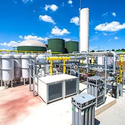 EnBW är redan den största biogasproducenten i Baden-Württemberg och driver fem biogasanläggningar i denna tyska delstat. Foto: EnBw