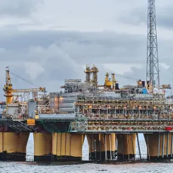 Borrplattform Åsgard B i Norska havet. Foto: Gudmund Nymoen / Equinor