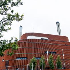 Fjärrvärmeverk. Pressbild: IVL Svenska Miljöinstitutet