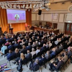 Bild från den fjärde upplagan av konferensen Framtidens elsystem i Bryggarsalen, Stockholm. Foto: PowerCircle