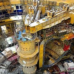 ITER:s tokamakgrop med två installerade vakuumkärlsmoduler Foto: Westinghouse