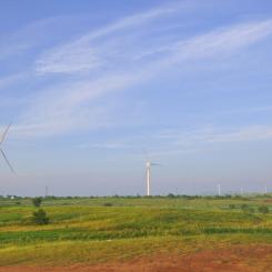 Vindkraftsfält. Pressbild: gabriel xu / Unsplash