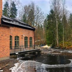 Gisslarbo kraftstation från 1914. Foto: Mälarenergi