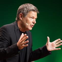 Robert Habeck, Tysklands omstridda ekonomiminister. Foto: Wikipedia Commons Lic, kredit: Martin Kraft