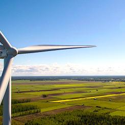 V163-4.5 MW™ är enligt Vestas "ett evolutionärt optimeringssteg" baserat på V150-4.2 MW™ och V150-4.5 MW™ - några av företagets mest efterfrågade turbinmodeller för medelstora och lägre vindsegment. Foto: Vestas