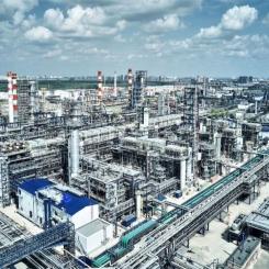 Gazprom Nefts raffinaderi utanför Moskva. Foto: Gazprom Neft