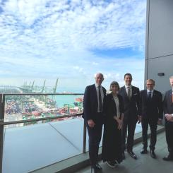 Robert Andrén, Darja Isaksson, Johan Forssell, Anders Sjöberg och Jan Larsson. Foto: Energimyndigheten