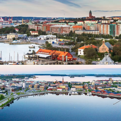 Industriomställning på agendan när Göteborg Energi och Luleå Energi möts. Foto: Luleå Energi
