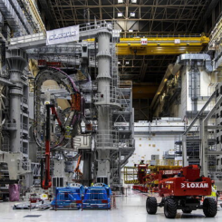 Arbetet med konstruktionen av ITER har nu efter två års paus återupptagits. Foto: ITER