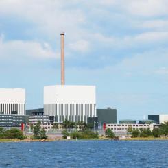 Kärnkraftverket i Oskarshamn. Foto OKG
