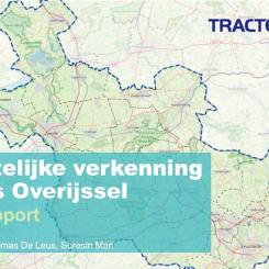 Nederländska provinsen Overijssel. Provinsen planerar nu ytterligare utredningar. Bland annat ska frågor kring allmänhetens acceptans och hur SMR-tekniken kan integreras i det regionala elsystemet analyseras närmare. Bild: Tractebel