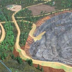 Litiumfyndigheten i Kaustby har varit känd sedan 1960-talet, men det är först under de senaste åren som projektet bedömts vara kommersiellt genomförbart. Foto: Keliber