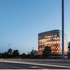 Vattenfalls nya biobränsleeldade värmeverk Carpe Futurum i Uppsala är förberett för att kunna kompletteras med en ångturbin för elproduktion. Foto: Vattenfall