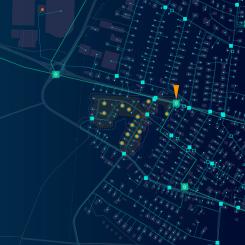 Konsumtionen av el varierar i lågspänningsnätet efter boende, olika verksamheter och andra förutsättningar.
Bild: Siemens