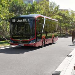 MAN Lion's City-bussar som drivs av biodiesel, fördelas mellan 12-metersbussar och ledbussar i klass 1 och 2. Foto: MAN-buses