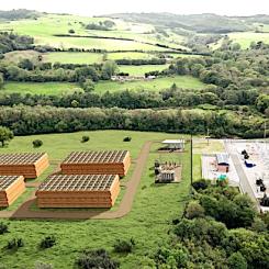 En illustration av Llynfi Clean Energy-projekt. Bild: Last Energy