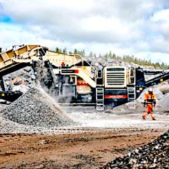 Metso är en global leverantör av utrustning och tjänster till gruv-, aggregat-, återvinnings- och processindustrin. Företaget har en stark närvaro på flera marknader världen över och har på senare år satsat mycket på hållbarhet och energieffektivitet. Foto: Metso Outotech