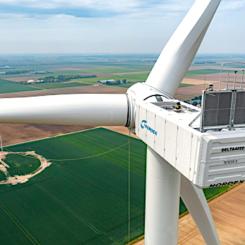 Montering av Nordex vindturbiner. Foto: Nordex