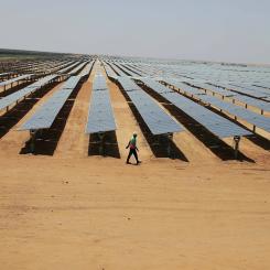 Nytt initiativ för att föra sol- och vindkraft från Marocko till Tyskland. Ökenprojektet Sila Atlantik: Bild: Sila Atlantik