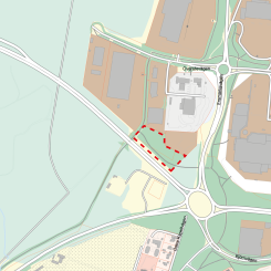 Orienteringskarta. Pressbild: Umeå kommun