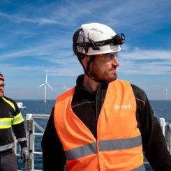 Ørsteds främsta prioritet de kommande tre åren är att leverera sitt pågående byggprogram för havsbaserad vindkraft på 8,4 gigawatt, vilket nästan kommer att fördubbla den installerade kapaciteten. ​Foto: Ørsted