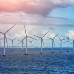 I höstas valde Ørsted att helt avbryta två stora projekt i New Jersey, Ocean Wind 1 (bild) och 2, efter att kostnaderna skenat. Foto: Ørsted