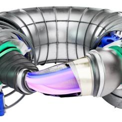 Enligt Proxima Fusion är Stellaris utformat för att generera betydligt mer energi per volymenhet än tidigare stellaratorer. Detta är möjligt tack vare den högtemperatursupraledande (HTS) magnetteknologin, som ger stärkare magnetfält och därmed kan minska anläggningens storlek. Bild: Proxima Fusion