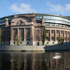 Sveriges riksdag. Pressbild: Energiföretagen