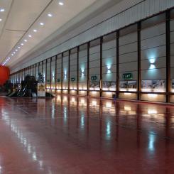 Turbinhallen i Sima vattenkraftverk inne i berget. Detta är Norges näst största kraftverk med installerad effekt, som är 1120 megawatt. Den genomsnittliga årsproduktionen är 2729 gigawattimmar. Foto: Wikipedia Common Lic. Kredit: Thomas Andersen