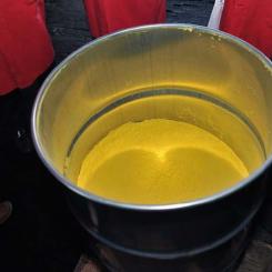 Tunna med Yellowcake. Källa: Wikimedia Commons