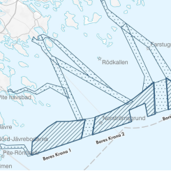 Karta: Svea Vind Offshore