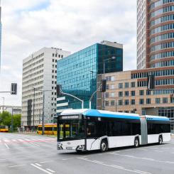 Med dessa leveranser fortsätter Köln att etablera sig som en betydande aktör inom miljövänliga transportlösningar. RVK:s satsning på vätgasdrift ligger i linje med en bredare europeisk ambition att minska utsläppen från kollektivtrafiken. Foto: Solaris