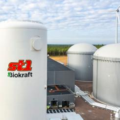St1 Biokraft, en ledande nordisk biogasaktör, har säkrat en finansieringslösning om 260 miljoner euro från ledande europeiska finansinstitut. Pressbild: St1 Biokraft