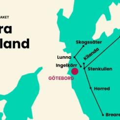 En ny 400 kV-luftledning ska byggas mellan Horred i Marks kommun och Breared i Halmstads kommun som en del av arbetet med att modernisera och förstärka stamnätet i västra Sverige. Pressbild: Svenska kraftnät